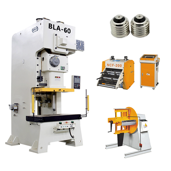 خط تجميع غطاء لمبة LED الأوتوماتيكي بالكامل | تغذية وختم مؤازرة متكاملة