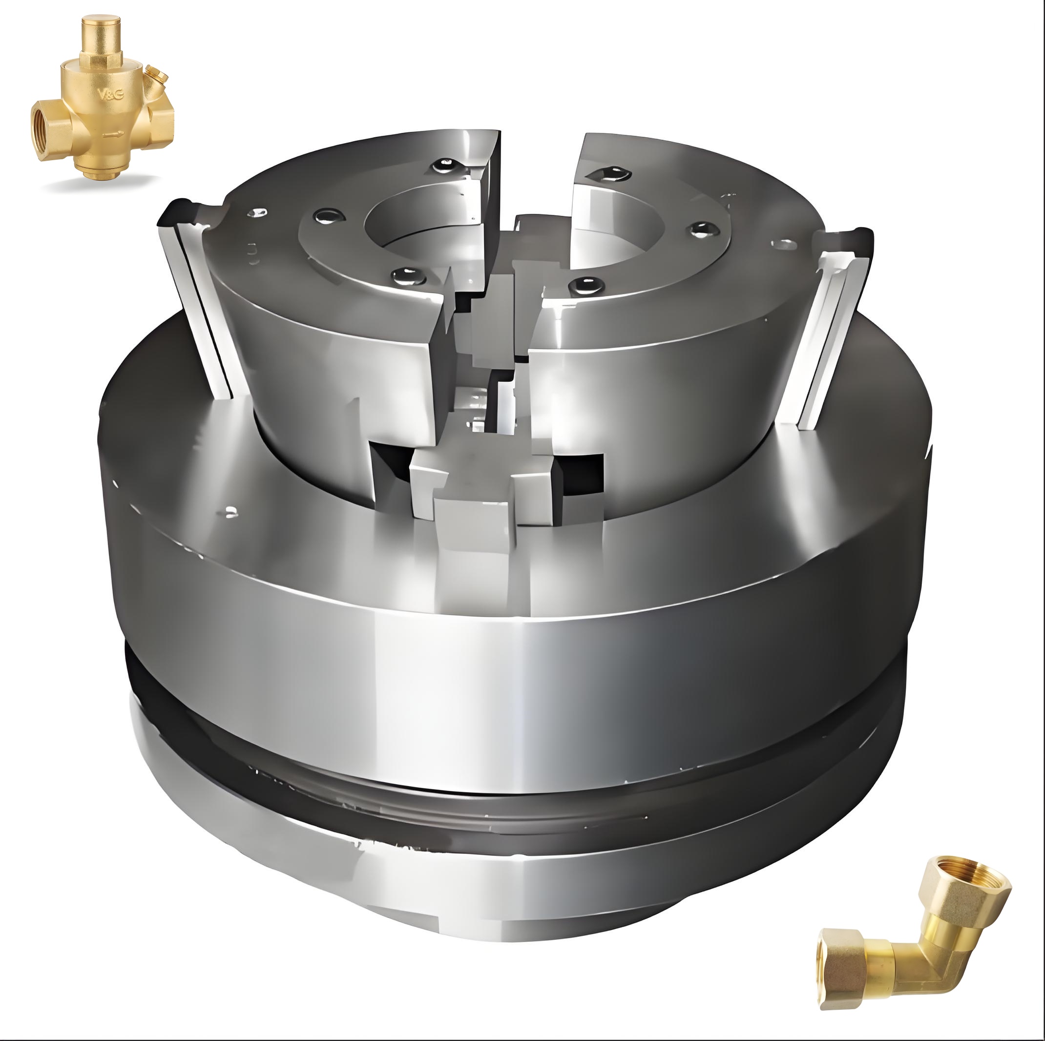 Professional Hot Forging Stamping Mold for Industrial Valvae Caps Railway Parts Produce